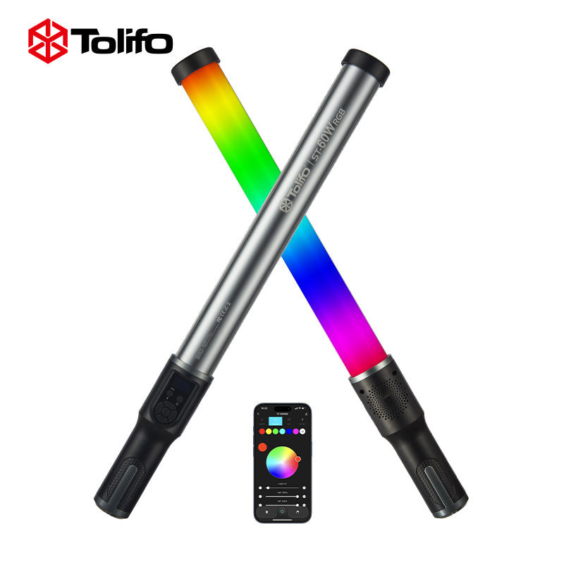 Đèn Led Tolifo ST-60RGB 2700K-10000K RGB